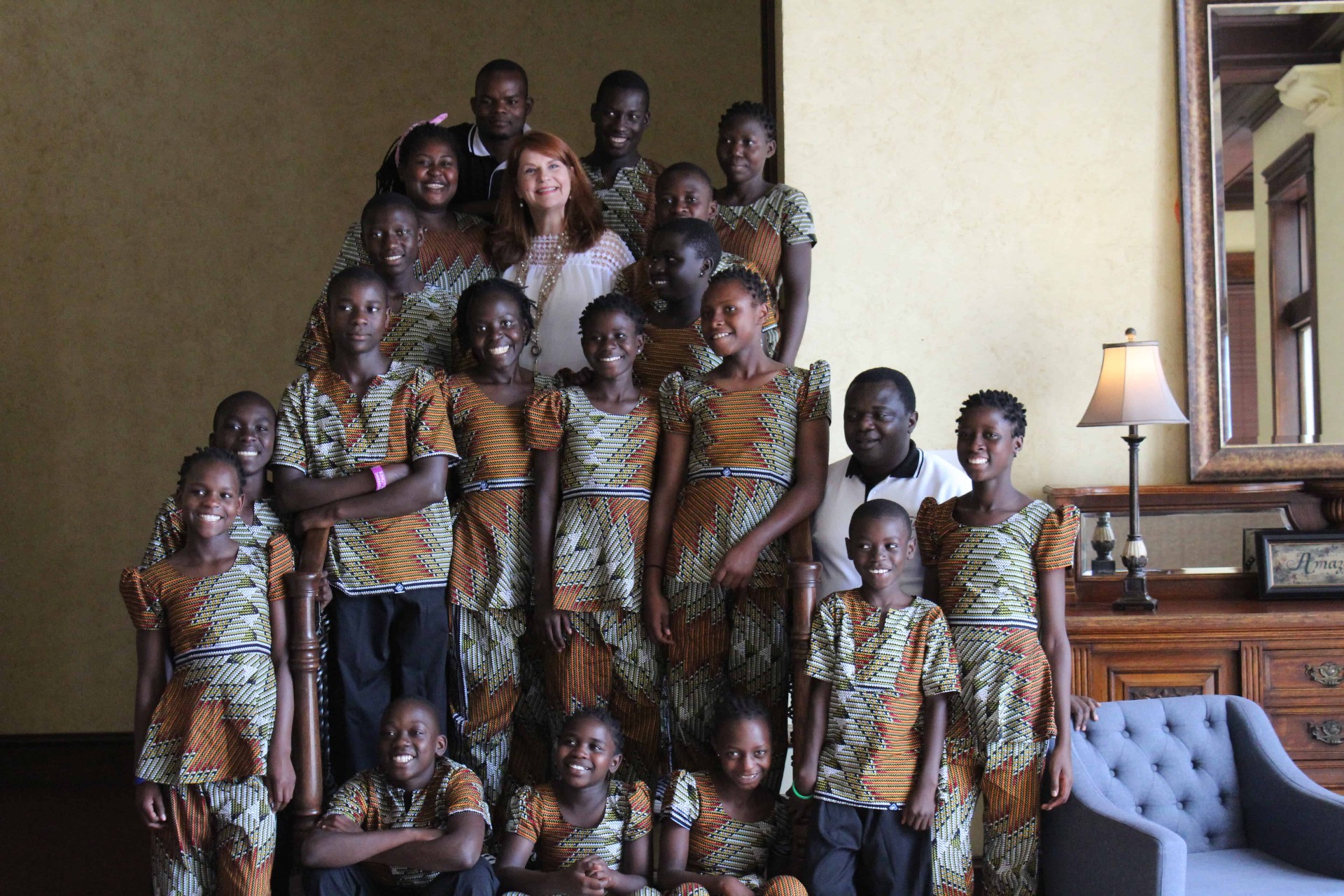 Berakhah Choir group photo with partners